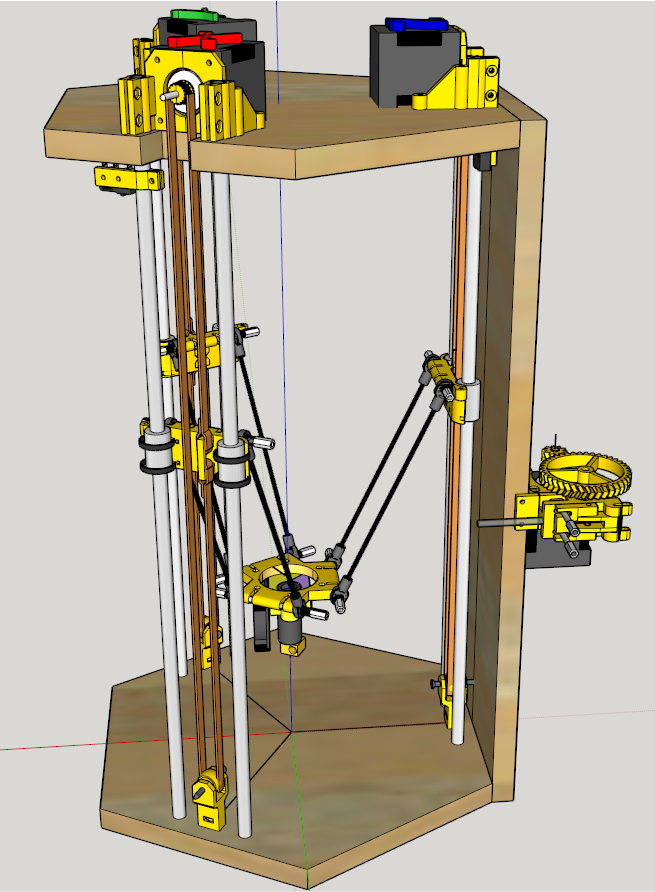 Delta MT 3d printer