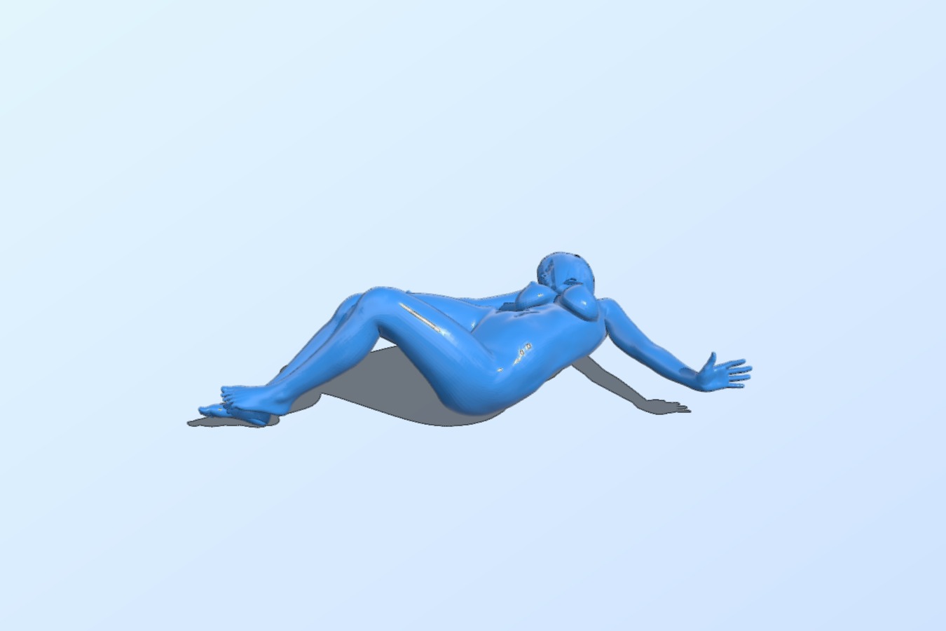 Relaxing girl