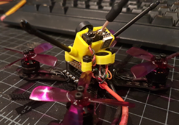 Creampuff camera mount 30 degree | 3d print model