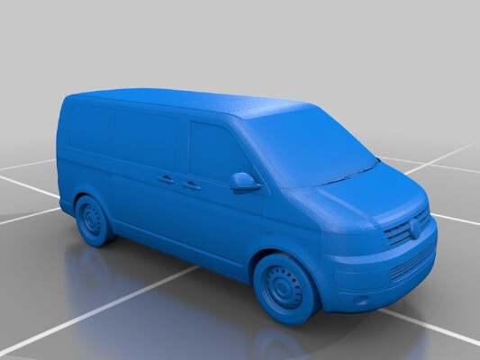 Volkswagen Transporter 5 | 3d print model