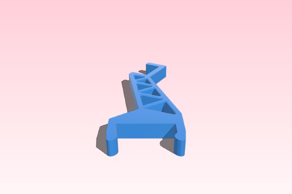 Ender-5 Plus LED bar bracket | 3d print model