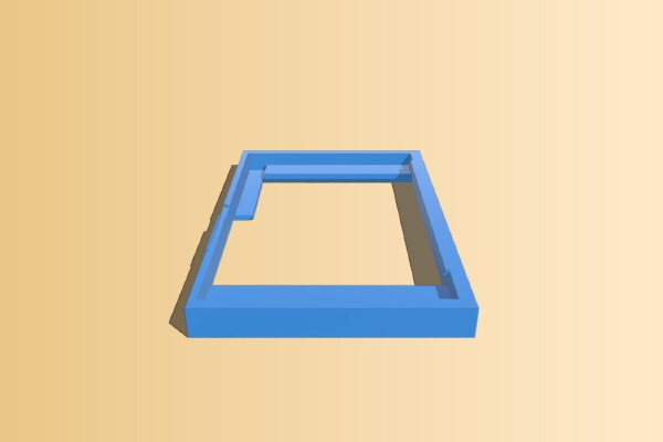 (3D Slash) PiTFT-Top7-final | 3d print model