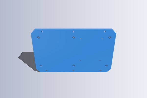 Raspberry Pi 2 Case for RGB LED 32x16 Matrix Display | 3d print model