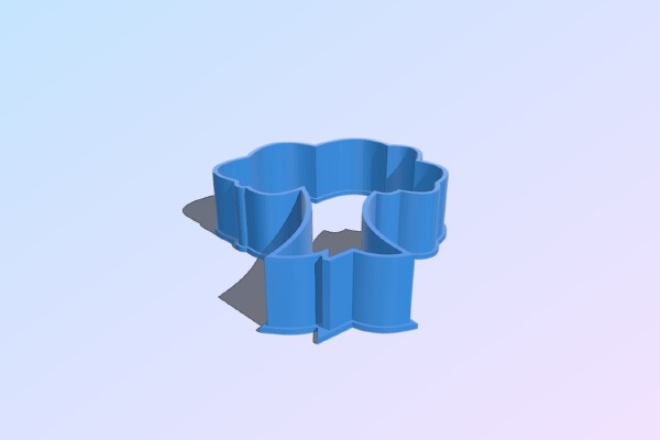 Tree Cookie cutter | 3d print model