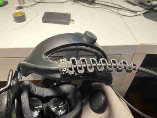 Valve Index Cable Strain Relief. | 3d print model