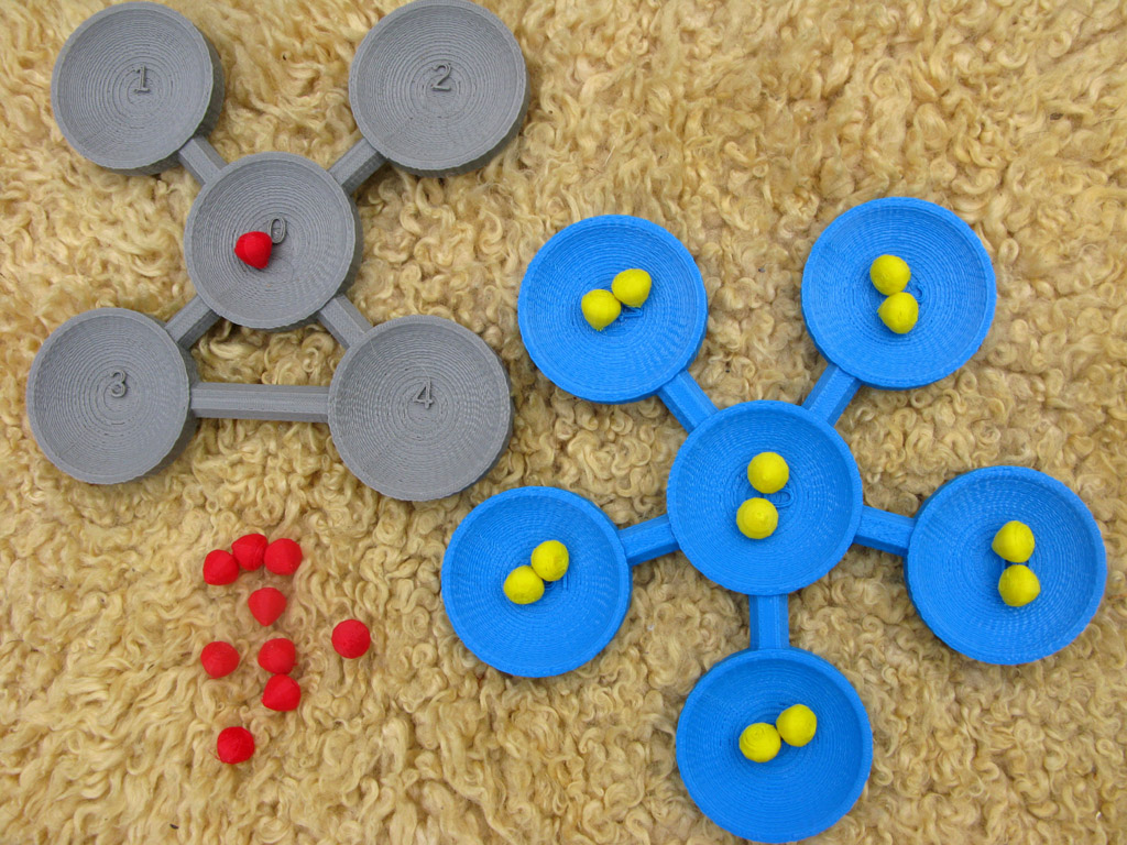 Two Simple Pebbling Puzzles