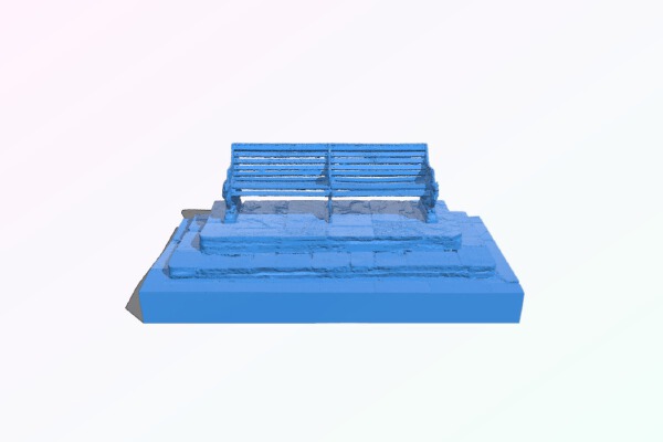 Victoria Embankment Camel Bench | 3d print model