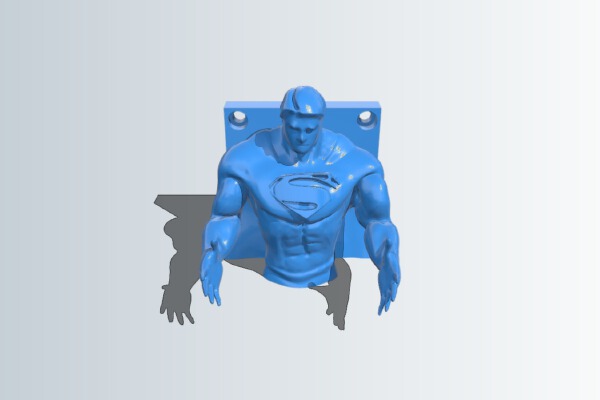 Superman Hanger | 3d print model