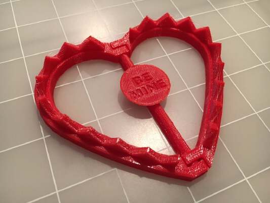 Heart-Shaped Love Trap | 3d print model