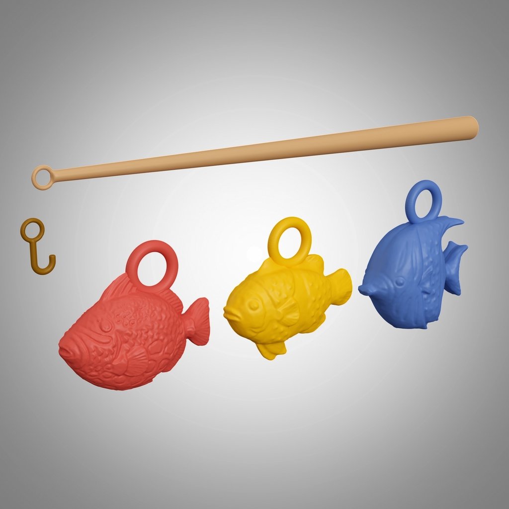 Mini fishing play
