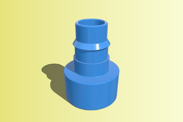 Shop-Vac Replacement Hose Adapter | 3d print model