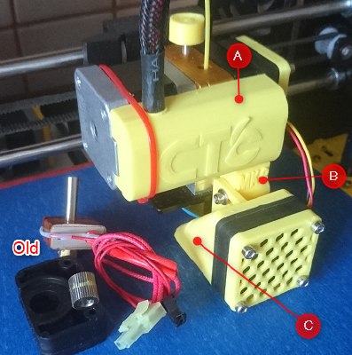 CTC Prusa i3 MK8 Support, Case and Fan | 3d print model