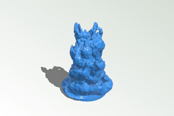Space Marine Suppressor smoke trail base | 3d print model