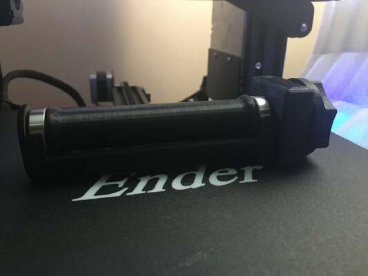 Ender 3 Ball Bearing Filament Roller Easy Print + Source | 3d print model