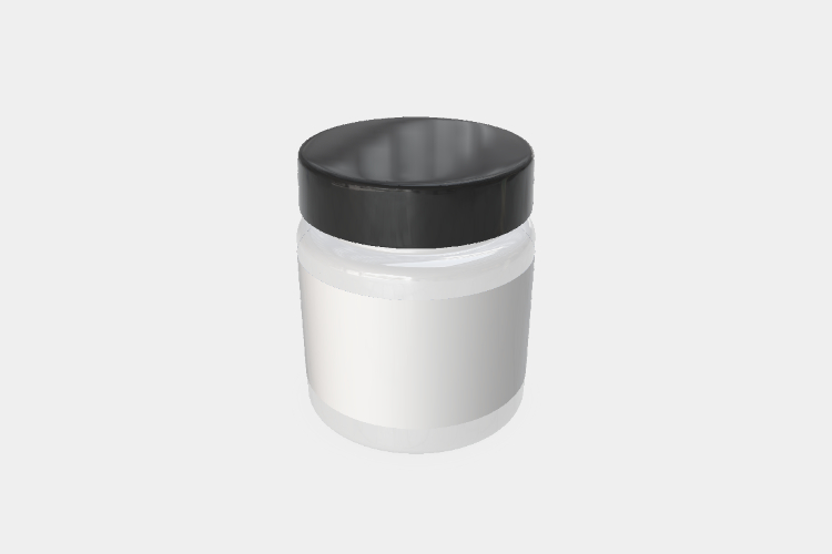 Rounded Cosmetic Jar Mockup