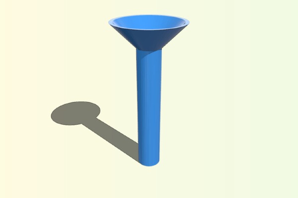 Standard Bong Downstem | 3d print model