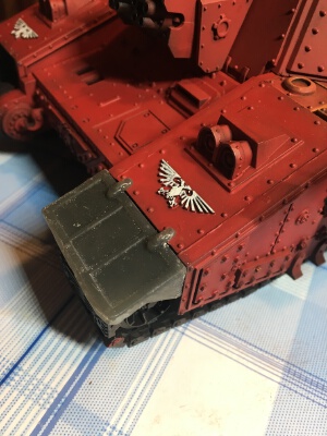 Baneblade mud guard | 3d print model