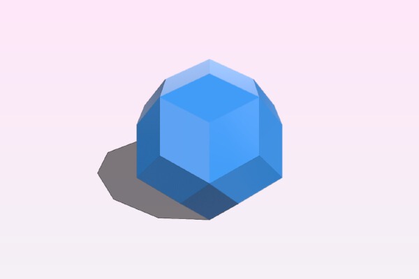 Rhombic Triacontahedron | 3d print model