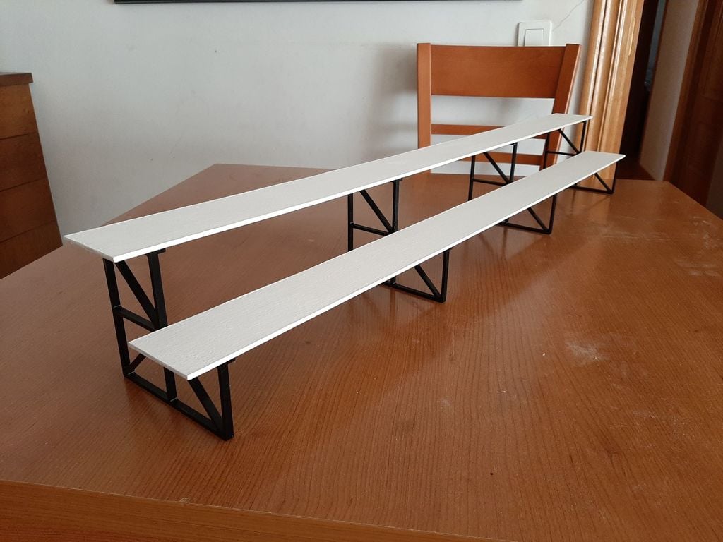 Bleachers for 3D Prints Display