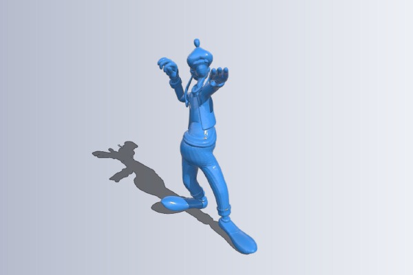 Goofy pose HQ | 3d print model