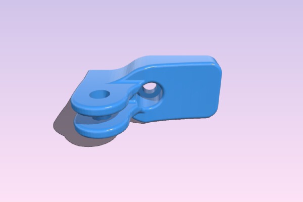 Magicshine LED headlamp mount for Giro Edit Helmet | 3d print model