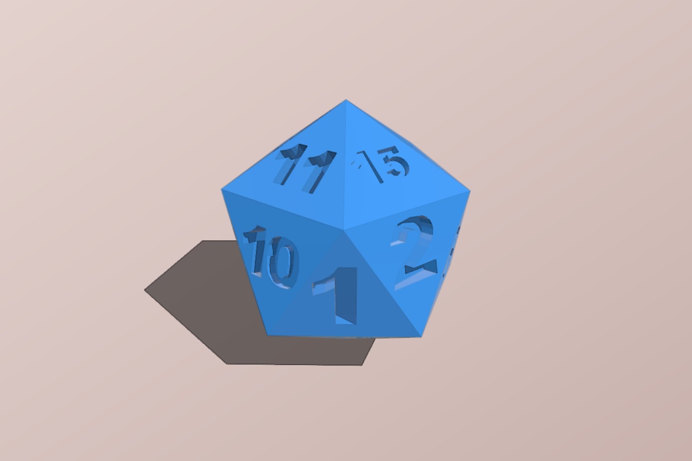 20 Sided Dice 0908