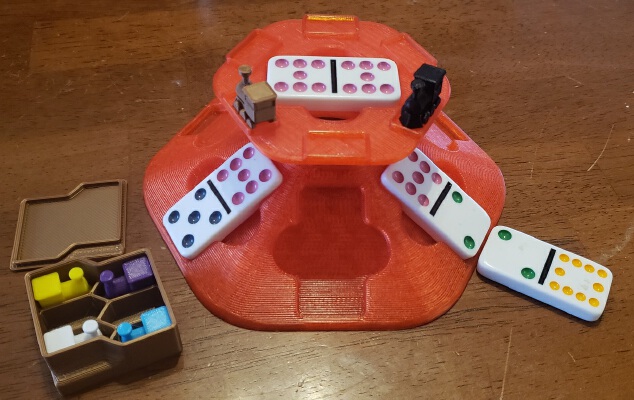 6 Player Mexican Train | 3d print model