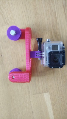 GoPro rope mount (nacelle) | 3d print model