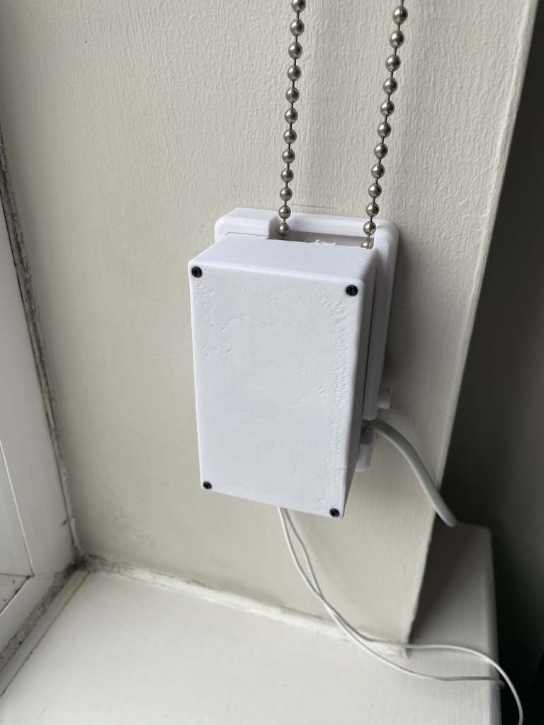 Motorised Blind Controller Box + Wall Mount