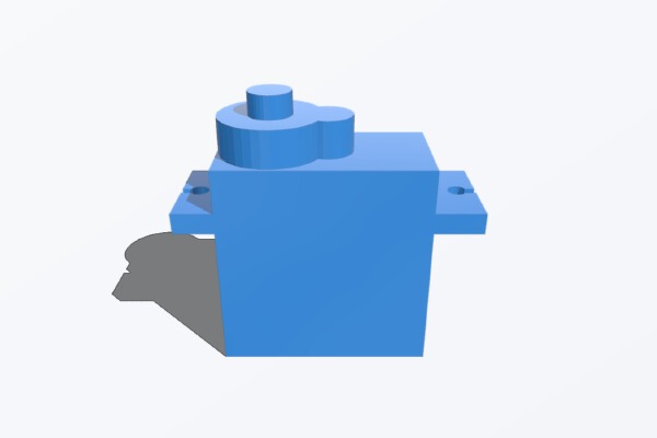 Hextronik HXT900 9gr servo | 3d print model