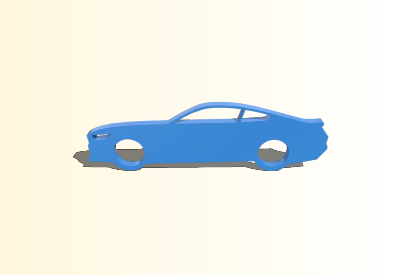 2015 Mustang Keychain