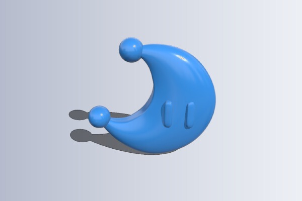 Power Moon | 3d print model