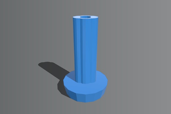 Adjustable Volume Straw Pipette (simpler plunger) | 3d print model