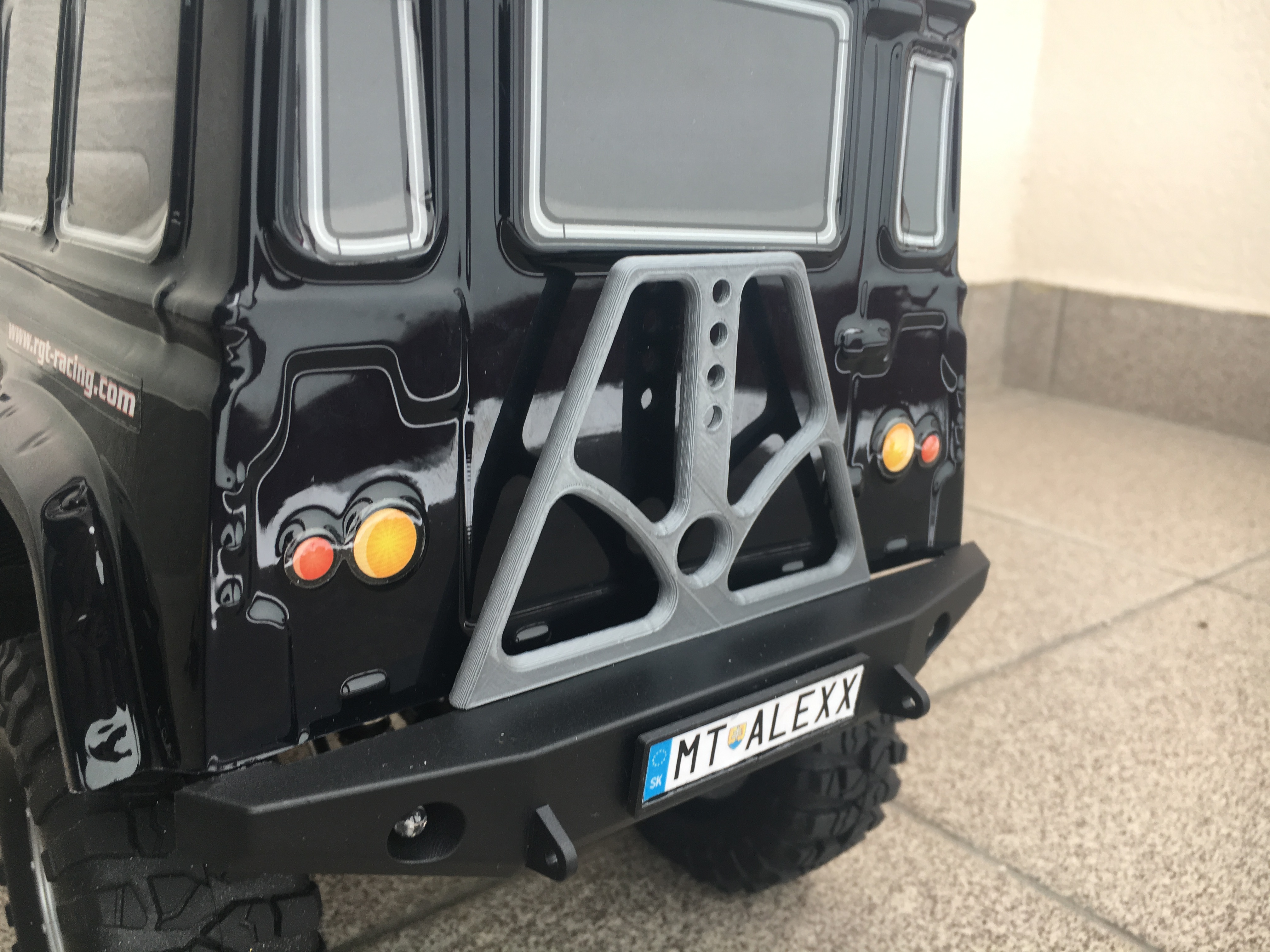 Spare Tire Carrier for RGT Rock Cruiser