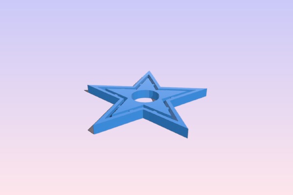 Dallas Cowboys Fidget Spinner | 3d print model