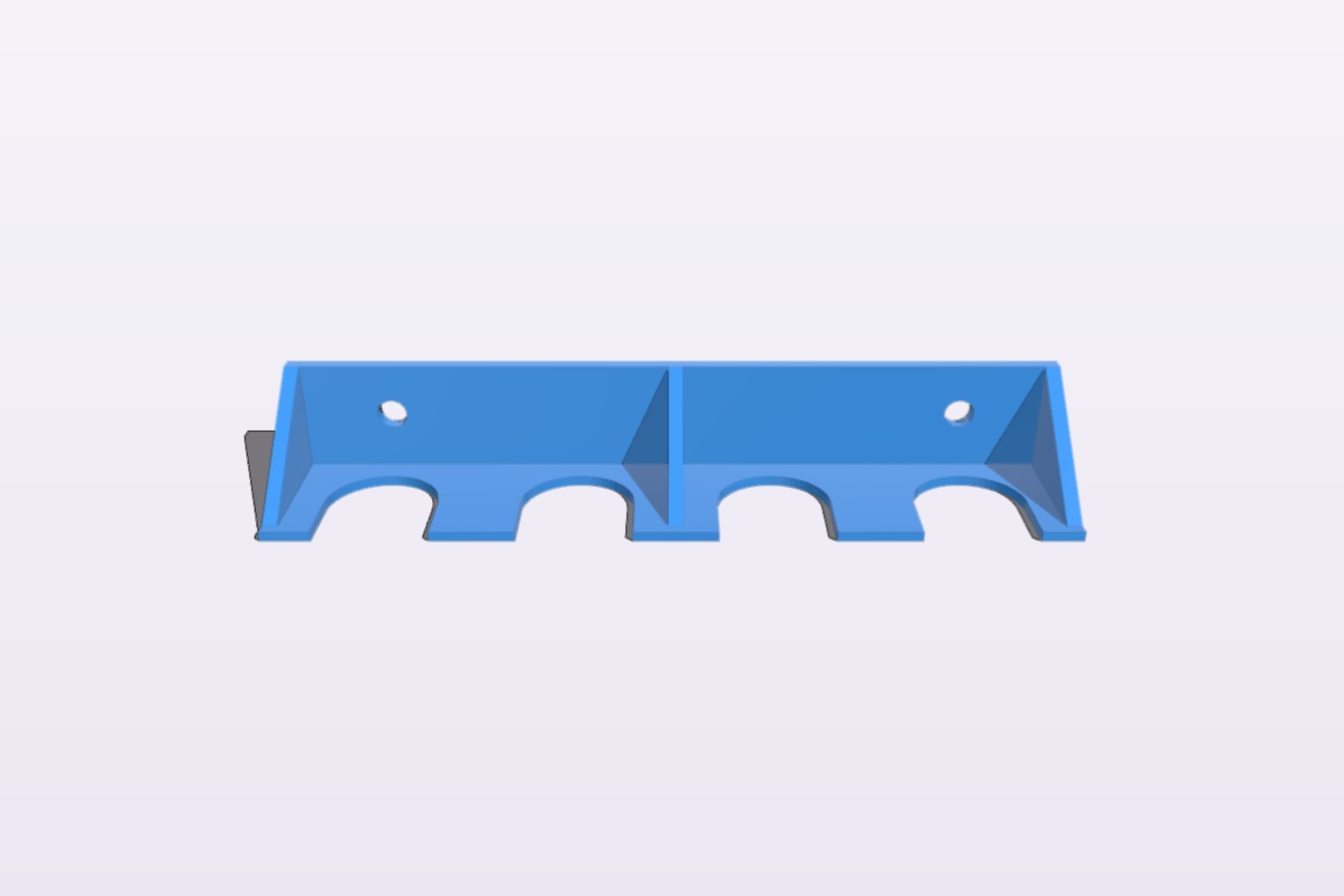 Vallejo Type Paint Bottle Rack v3 (Some Gussets)