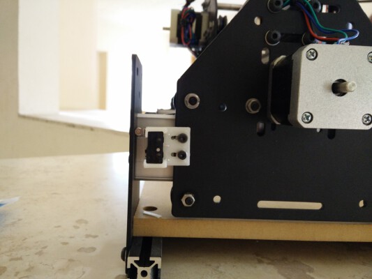 Shapeoko Limit Switch Mount for HIGHLY ELECTRIC COMPANY SS0505A Switch | 3d print model