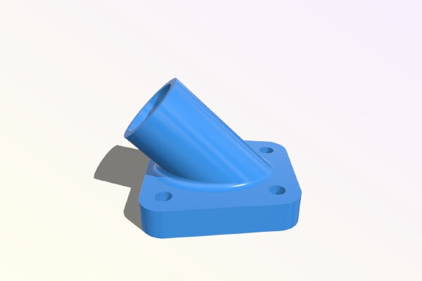 Flagpole Bracket | 3d print model