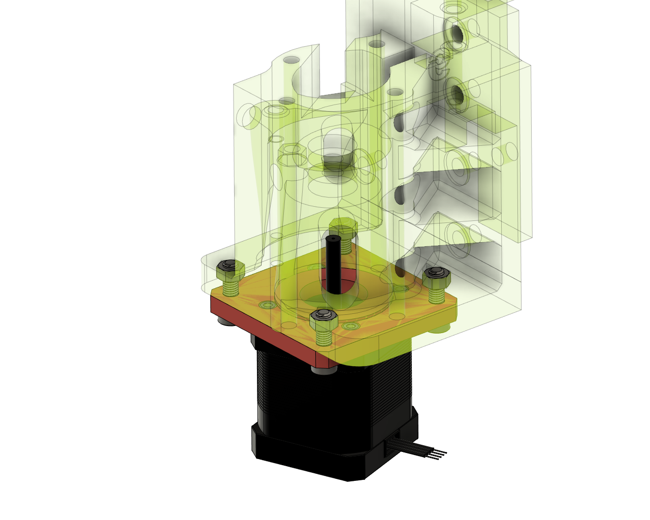 HevORT XYHD9 & XYHD12 NEMA17 Adapter Plate - for HevORT Advanced DIY 3D Printer