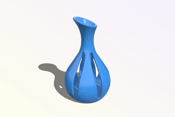 Zephyr Vase | 3d print model