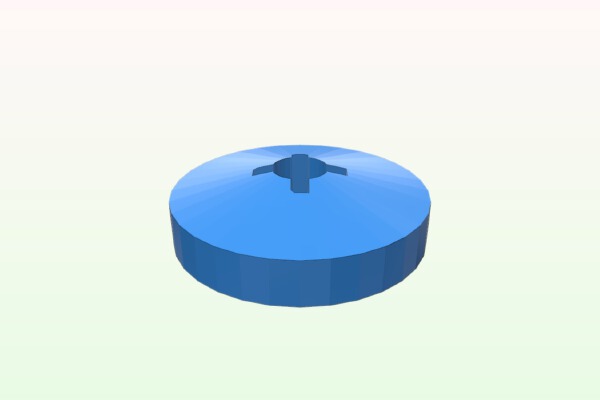 singer sewing machine thread spindle cap | 3d print model