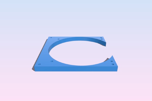 2 x 120mm to 2 x 140mm | 3d print model