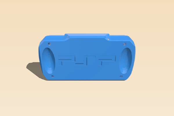 Psp Go BackPlate | 3d print model