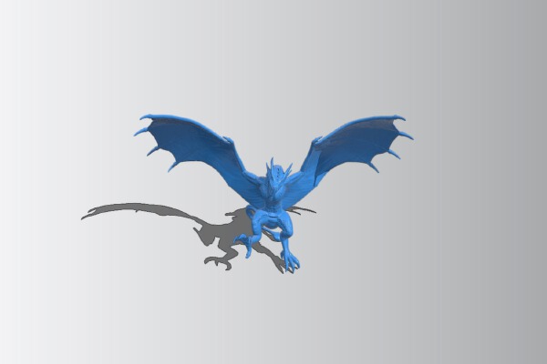 Crimson Drake – Dragon | 3d print model