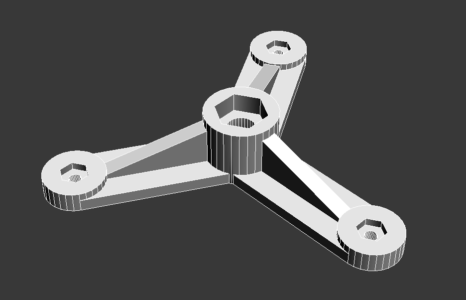 Suporte de filamento Kossel Mini