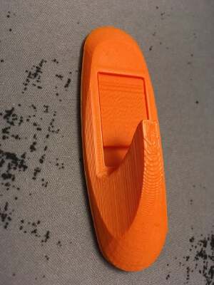 3M hook: snap on  invisible strip | 3d print model