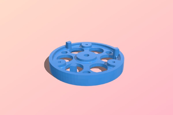 2.75in RC Plane Spinner | 3d print model