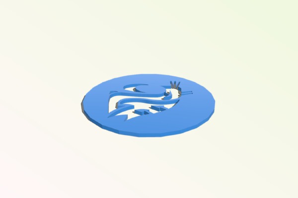 WSU wheel cover for Digilent Robotics Platform | 3d print model