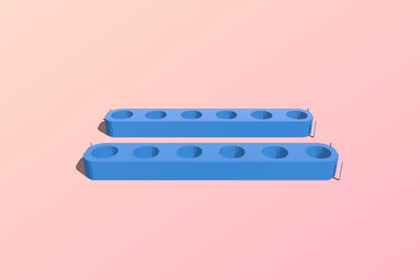 Lego Lochstreifen Ersatzteil | 3d print model