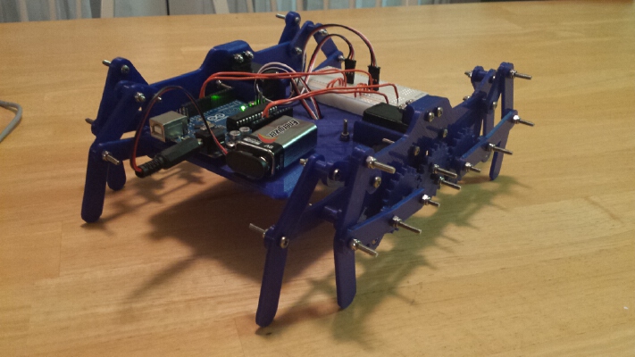 3D Printed Walking Robot (Klann Linkage) | 3d print model